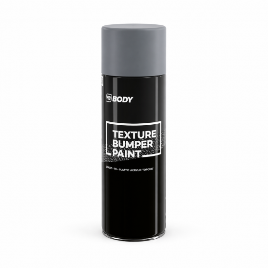 HB BODY Body Texture Bumper Paint, Black, 400ml
