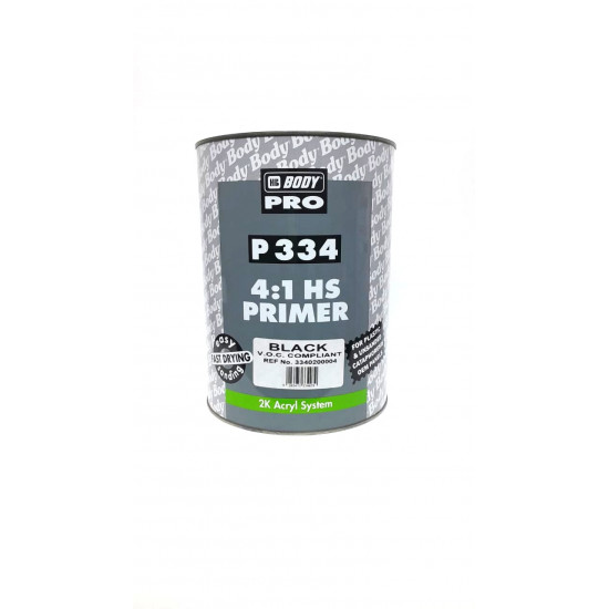 HB 334 4:1 HS PRIMER BLACK 4L