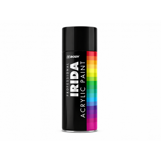 HB BODY Professional Irida Acrylic Spray Paint 9005 Gloss Black 400ml