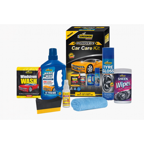 COMPLETE CAR CARE KIT 8PIECE