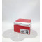 WHITE DRY SANDING VELCRO DISC P80 150MM