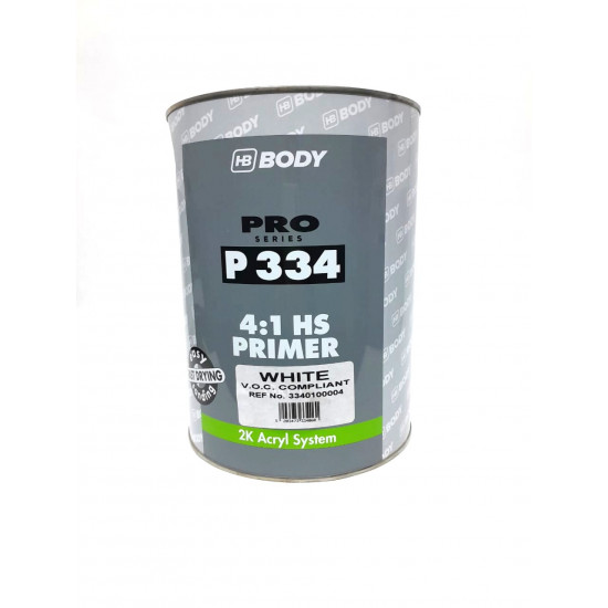 HB 334 HS PRIMER WHITE 4L