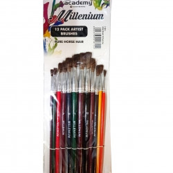 MILLENIUM ARTIST BRUSHES 12 PACK