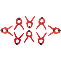 Clamp Spring Nylon 25mm 8pce Set