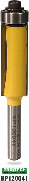 Flush trim router bit sample