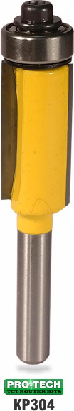 Flush trim router bit sample