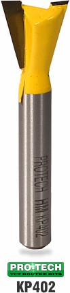 Flush trim router bit sample